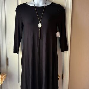 Black Swing Dress NWT